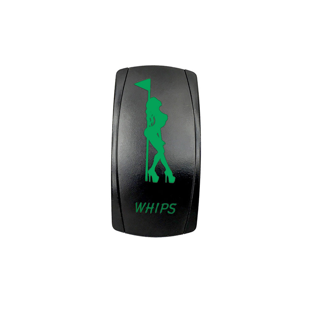 Quake LED Rocker Type Switch Give the vehicles switches some style with Quake LEDs Two-Way Rocker Switches - QRS709 - Quake LED