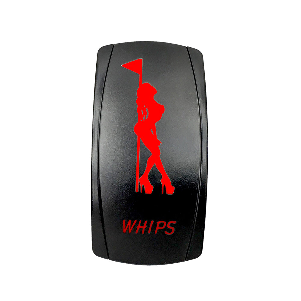 Quake LED Rocker Type Switch Give the vehicles switches some style with Quake LEDs Two-Way Rocker Switches - QRS710 - Quake LED