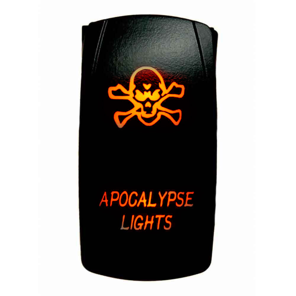 Quake LED Rocker Type Switch Give your dash some style with Quake LEDs Two-Way Rocker Switches - QRS354 - Quake LED