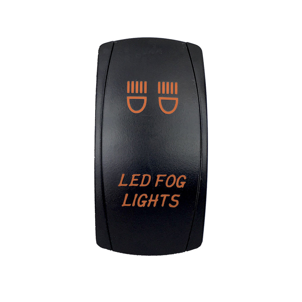 Quake LED Rocker Type Switch Give your dash some style with Quake LEDs Two-Way Rocker Switches - QRS614 - Quake LED