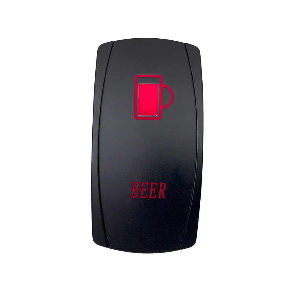 Quake LED Rocker Type Switch Give your dash some style with Quake LEDs Two-Way Rocker Switches - QRS662 - Quake LED