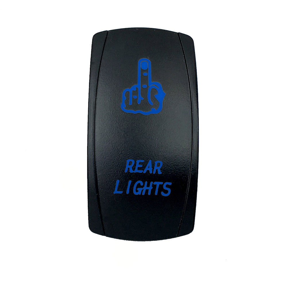 Quake LED Rocker Type Switch Give your dash some style with Quake LEDs Two-Way Rocker Switches - QRS668 - Quake LED