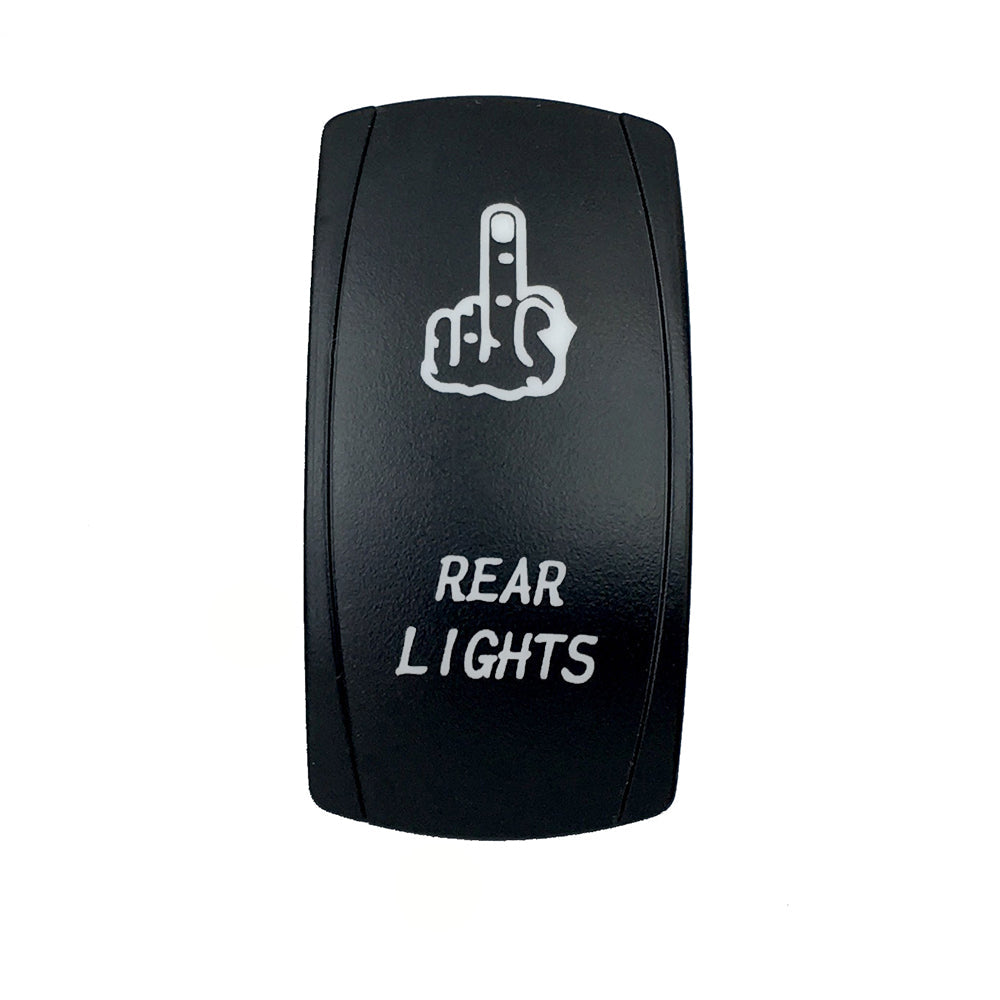 Quake LED Rocker Type Switch Give your dash some style with Quake LEDs Two-Way Rocker Switches - QRS671 - Quake LED