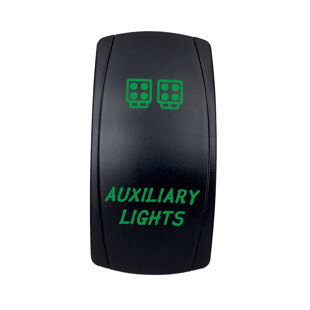 Quake LED Rocker Type Switch Give your dash some style with Quake LEDs Two-Way Rocker Switches - QRS697 - Quake LED