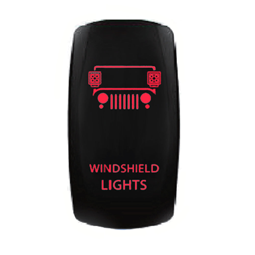 Quake LED Rocker Type Switch Give your vehicle's switches some style with Quake LED's Two-Way Rocker Switches - QW863 - Quake LED