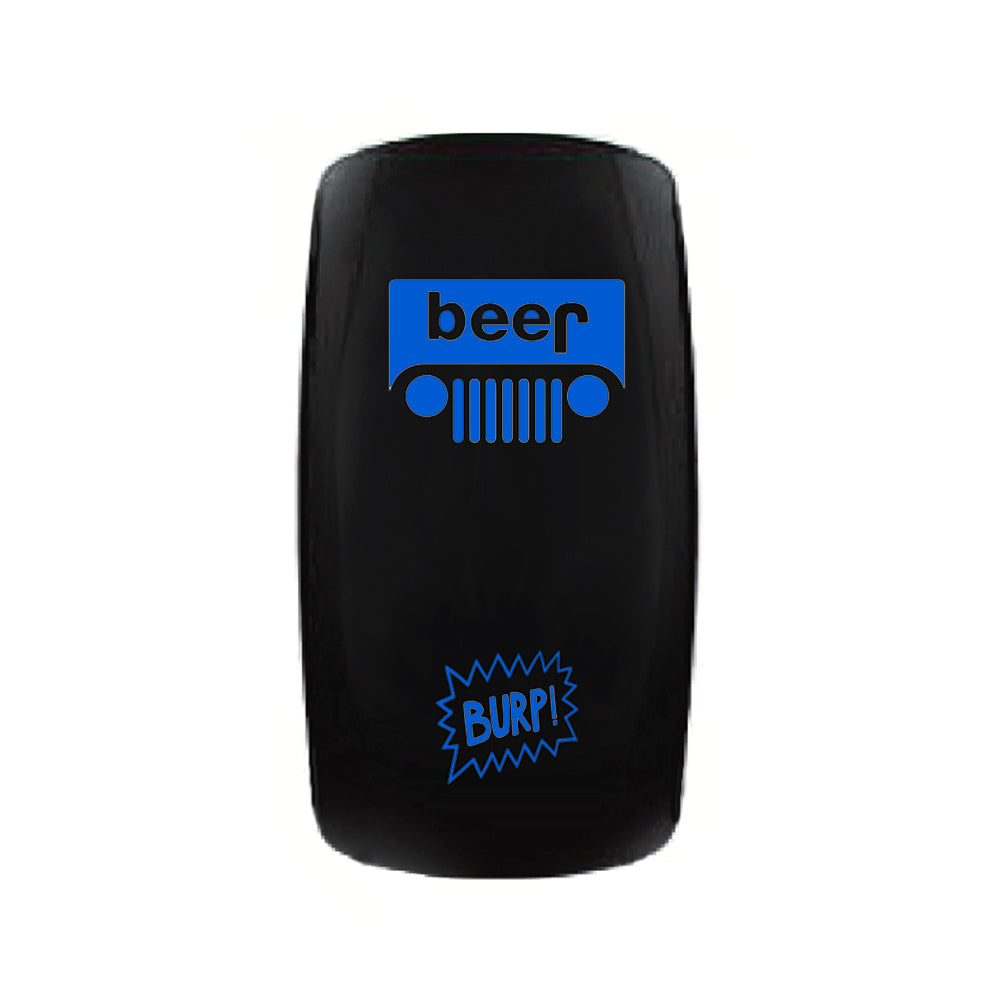 Quake LED Rocker Type Switch Give your vehicle's switches some style with Quake LED's Two-Way Rocker Switches - QW869 - Quake LED