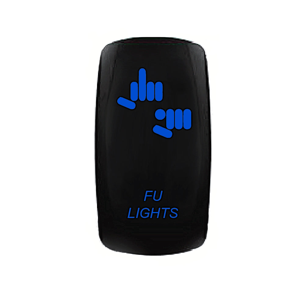 Quake LED Rocker Type Switch Give your vehicle's switches some style with Quake LED's Two-Way Rocker Switches - QW873 - Quake LED