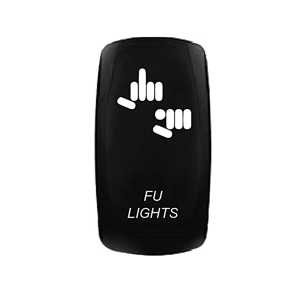 Quake LED Rocker Type Switch Give your vehicle's switches some style with Quake LED's Two-Way Rocker Switches - QW876 - Quake LED