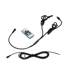 Load image into Gallery viewer, Quake LED Whip Light Remote Controller HD RGB Whip Dual 316 Effects RF Controller 11 Inch Power Side - QW855 - Quake LED