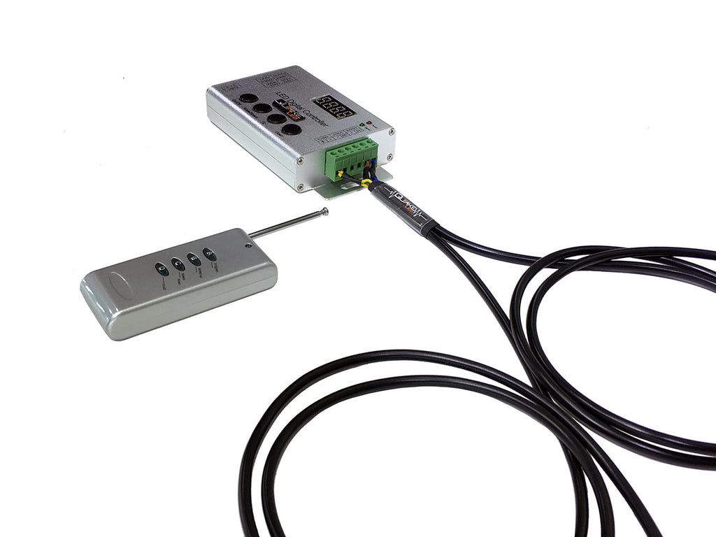 Quake LED Whip Light Remote Controller HD Whip Light 133 Effects RF Controller 44 Inch Each Leg - QW884 - Quake LED