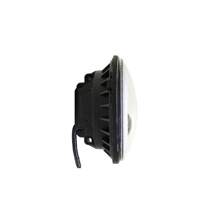 Quake LED Headlight Jeep 7 Inch Headlights and Fog Lights w/White DRL Halo and Amber Turn Signals - QTE968 - Quake LED