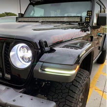 Load image into Gallery viewer, Quake LED Turn Signal Light Jeep 95 X 425 Inch Retro Fit Slim Chop Kit DRL with Sequential Switchback - QTE992 - Quake LED