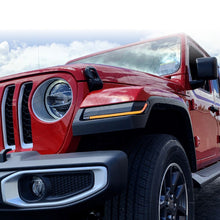 Load image into Gallery viewer, Quake LED Turn Signal Light Jeep 95 X 425 Inch Retro Fit Slim Chop Kit DRL with Sequential Switchback - QTE992 - Quake LED