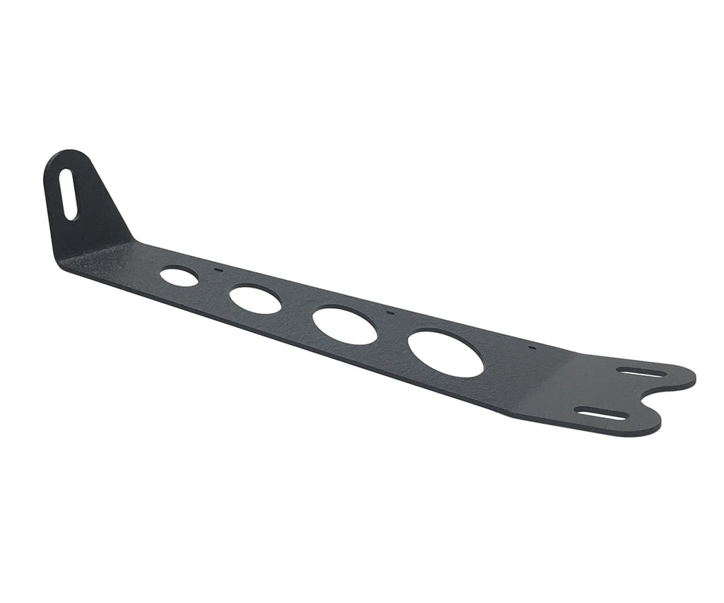 Quake LED Light Bar Mounting Kit Jeep Hood Light Bar Bracket 10 Inch - QBJ408 - Quake LED