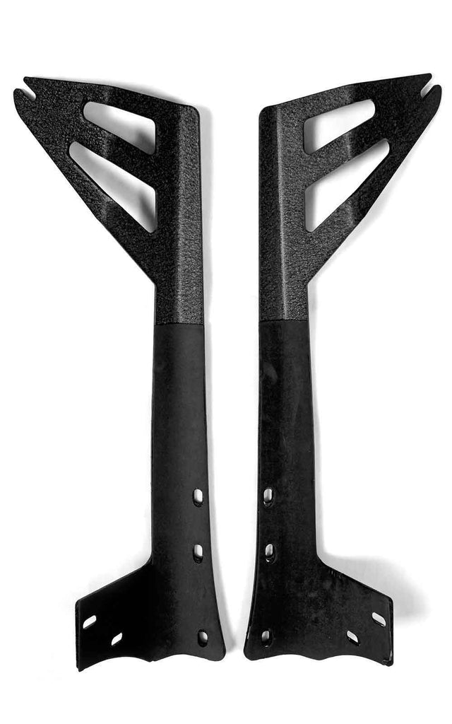 Quake LED Light Bar Mounting Kit Jeep JK 52-53 Inch Straight LED Light Bar Window Pillar Bracket 2007-18 - QBJ402 - Quake LED