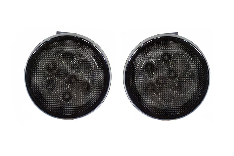 Quake LED Turn Signal Light Jeep JK Front Grill Turn Signal Lights - QTE675 - Quake LED