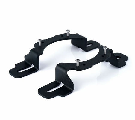 Quake LED Light Bar Mounting Kit Jeep JK Hard Rock/Jeep JL Sahara Fog Brackets Pair - QBJ906 - Quake LED