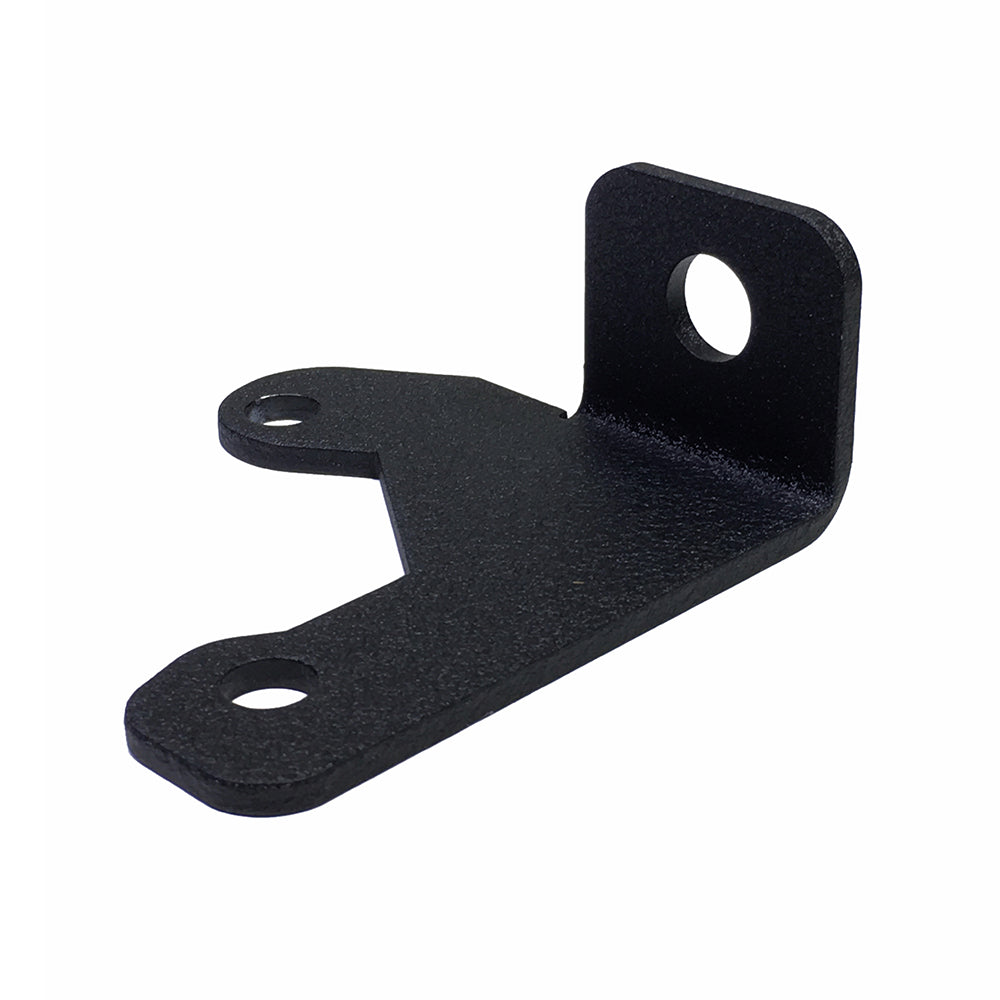 Quake LED Light Bar Mounting Kit Jeep JK Whip Light Mounting Bracket 2007-18 Wrangler JK Black Powder coat - QBJ791 - Quake LED