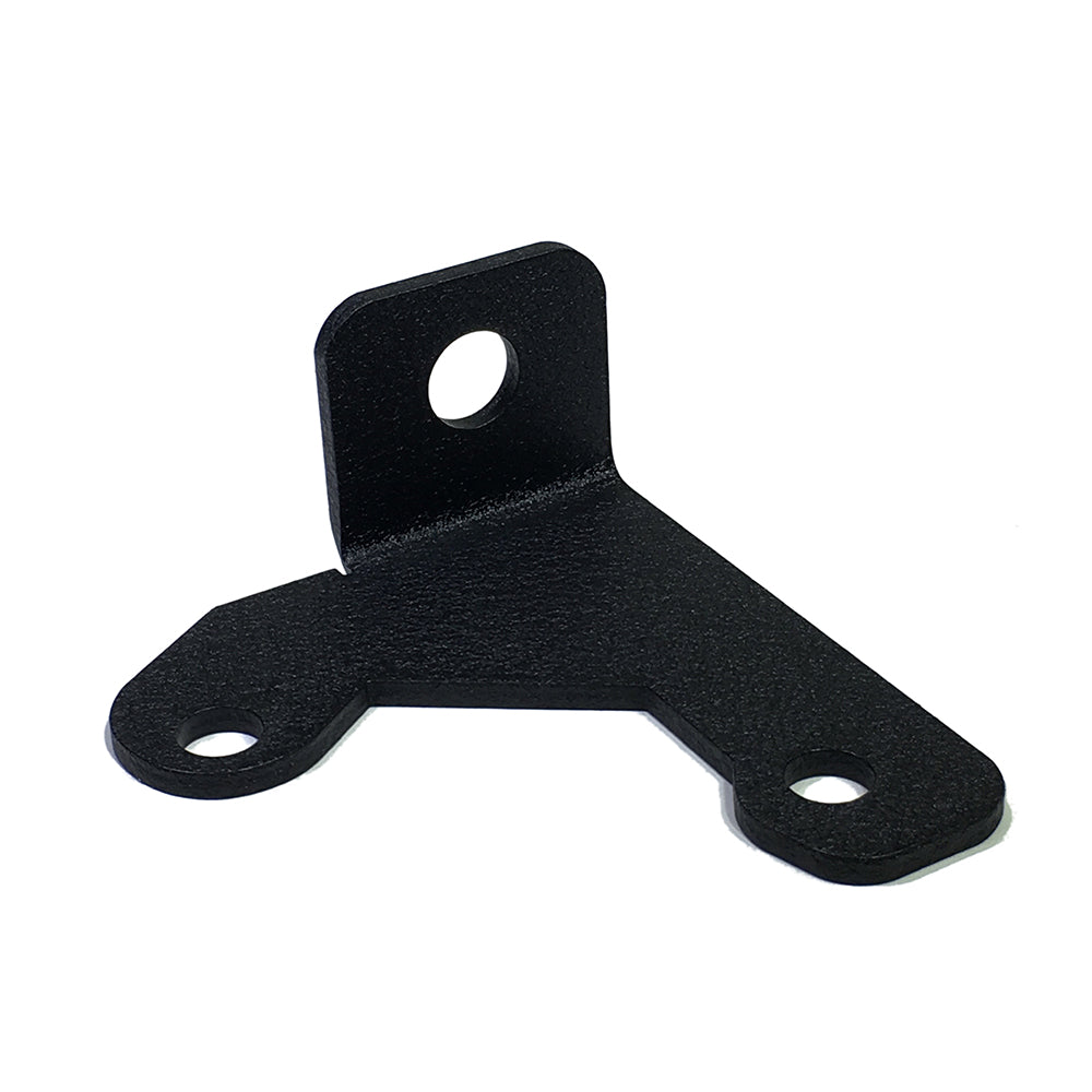 Quake LED Light Bar Mounting Kit Jeep JK Whip Light Mounting Bracket 2007-18 Wrangler JK Black Powder coat - QBJ791 - Quake LED