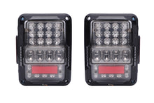 Load image into Gallery viewer, Quake LED Tail Light Jeep JK White Out LED Tail Lights - QTE943 - Quake LED