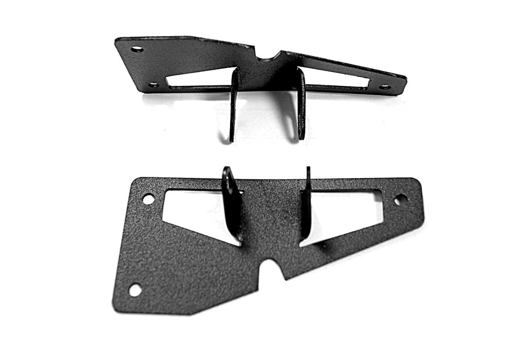 Quake LED Light Bar Mounting Kit Jeep JK Windshield Auxiliary Light Bracket 2007-13 - QBJ412 - Quake LED
