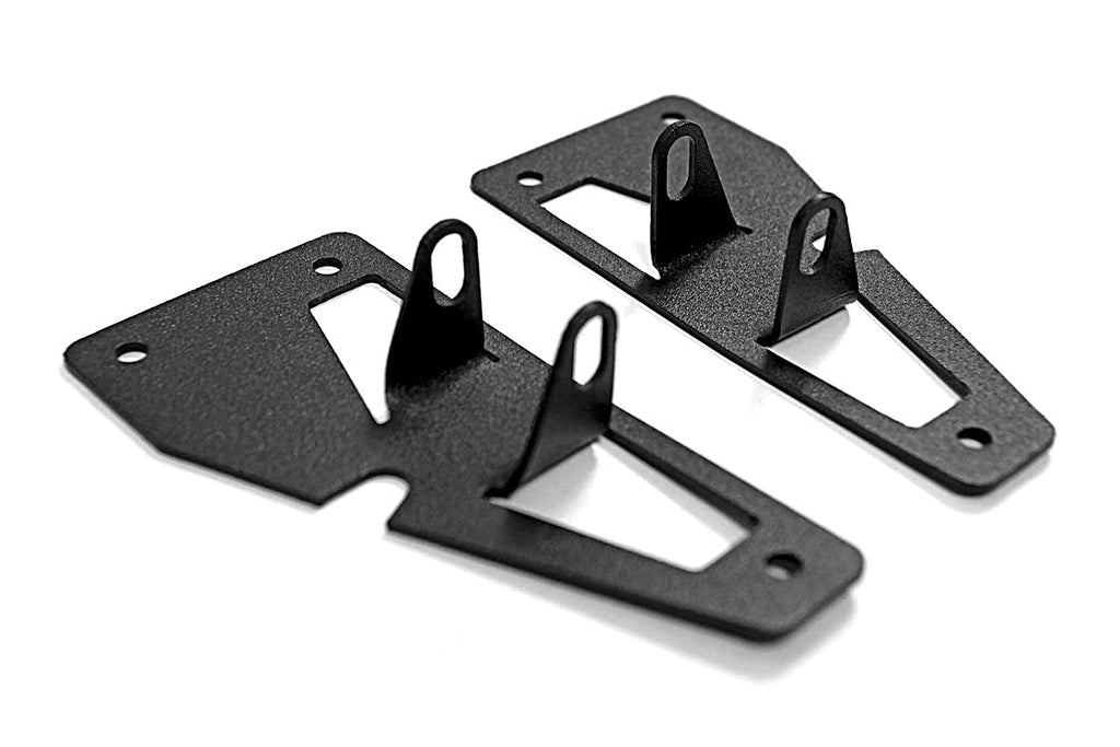 Quake LED Light Bar Mounting Kit Jeep JK Windshield Auxiliary Light Bracket 2007-13 - QBJ412 - Quake LED
