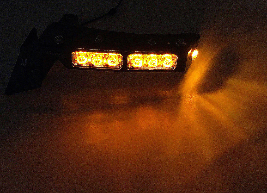 Quake LED Turn Signal Light Jeep JL Fender Chop Kit DRL Switchback Turn Signal And Side Marker Light - QTE991 - Quake LED