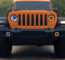 Load image into Gallery viewer, Quake LED Headlight Jeep JL White DRL Halo amber Turn Signal Headlight fog Light Set - QTE962 - Quake LED