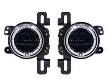 Load image into Gallery viewer, Quake LED Headlight Jeep JL White DRL Halo amber Turn Signal Headlight fog Light Set - QTE962 - Quake LED