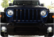 Load image into Gallery viewer, Quake LED Headlight Jeep JL White DRL Halo amber Turn Signal Headlight fog Light Set - QTE962 - Quake LED