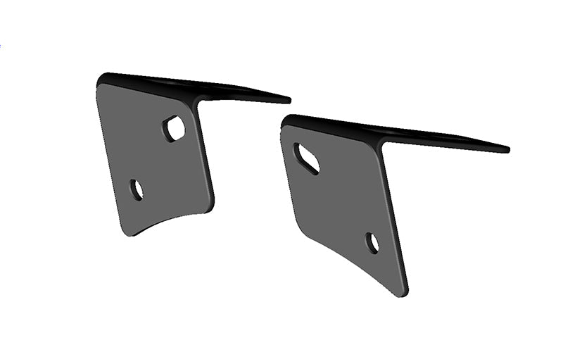 Quake LED Light Bar Mounting Kit Jeep TJ/JK A-Pillar Bracket - QBJ946 - Quake LED