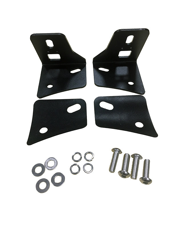 Quake LED Light Bar Mounting Kit Jeep TJ/JK A-Pillar Bracket - QBJ946 - Quake LED