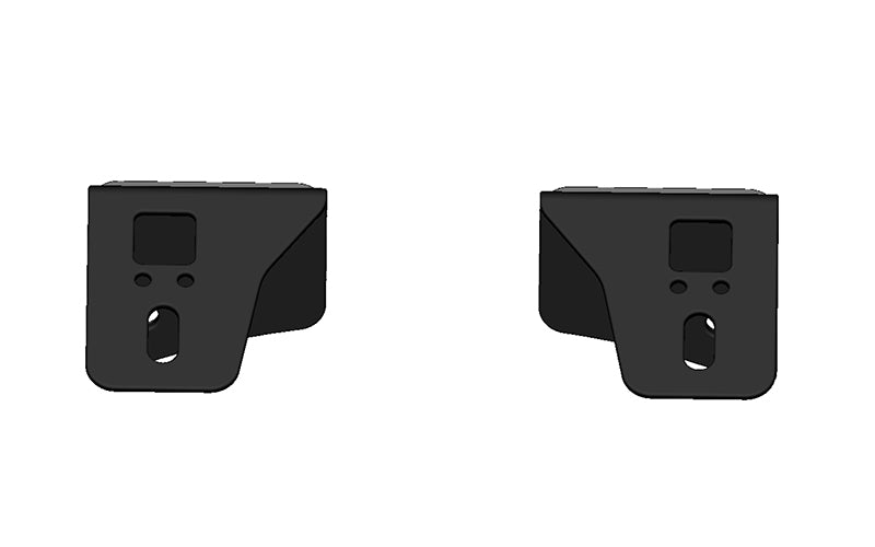Quake LED Light Bar Mounting Kit Jeep TJ/JK A-Pillar Bracket - QBJ946 - Quake LED