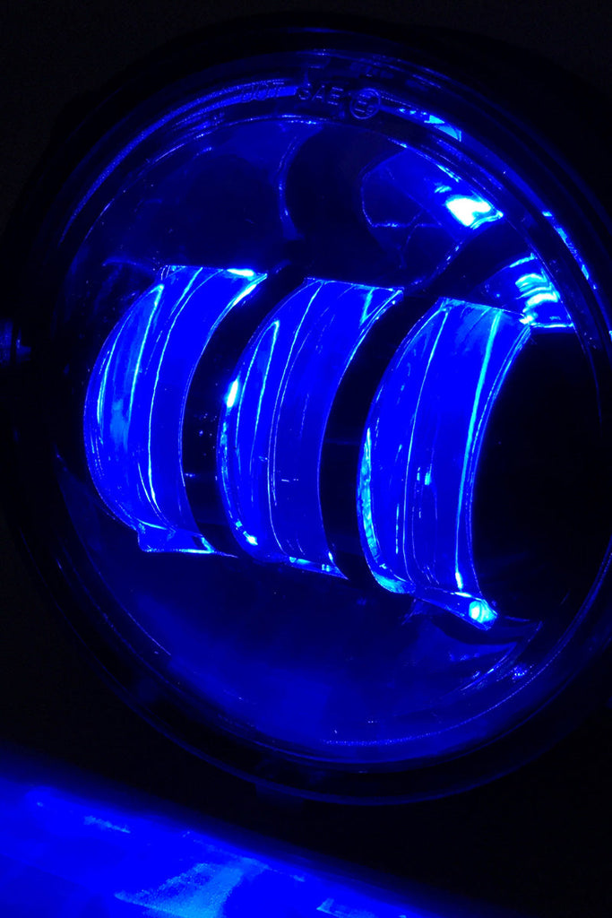 Quake LED Fog Light Jeep Wrangler JK CJ TJ 4 RGB Fog Light Tempest - QTE771 - Quake LED