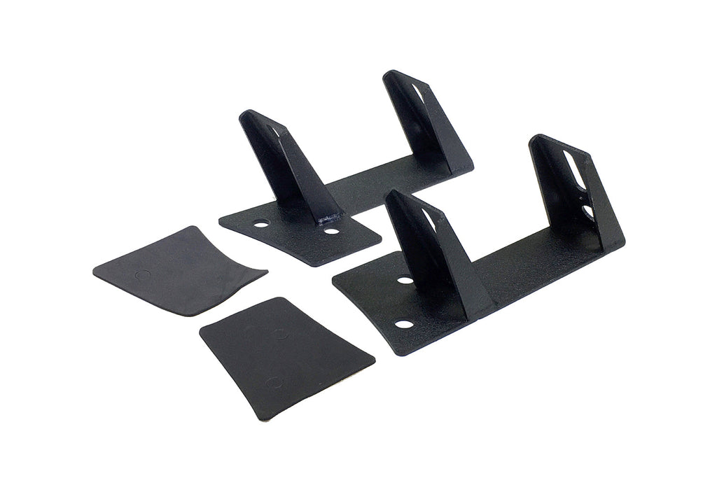 Quake LED Light Bar Mounting Kit Jeep Wrangler JK Double Light Window Pillar Bracket - QBU789 - Quake LED