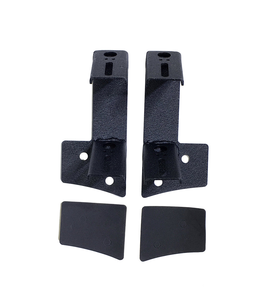 Quake LED Light Bar Mounting Kit Jeep Wrangler JK Double Light Window Pillar Bracket - QBU789 - Quake LED