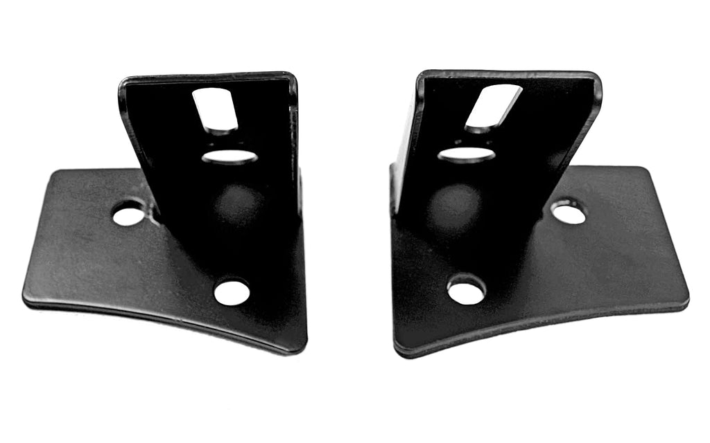 Quake LED Light Bar Mounting Kit Jeep Wrangler JK Single Light Window Pillar Bracket - QBJ351 - Quake LED