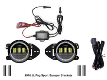 Load image into Gallery viewer, Quake LED Fog Light Jeep Wrangler JL/Gladiator 4 Inch HD Fog Lights - QTE916 - Quake LED