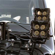 Load image into Gallery viewer, Quake LED Light Bar Jeep Wrangler JL/Gladiator A-Pillar Dual Pod/Single 42 Inch Light Bar Cowl Mount - QBJ371 - Quake LED