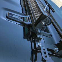 Load image into Gallery viewer, Quake LED Light Bar Jeep Wrangler JL/Gladiator A-Pillar Dual Pod/Single 42 Inch Light Bar Cowl Mount - QBJ371 - Quake LED