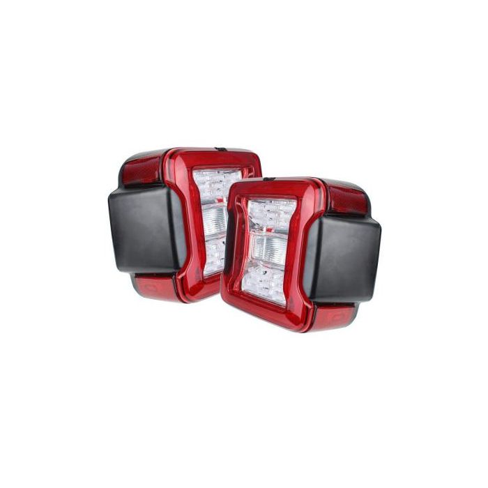 Quake LED Tail Light Jeep Wrangler JL Redout LED Tail Lights - QTE345 - Quake LED