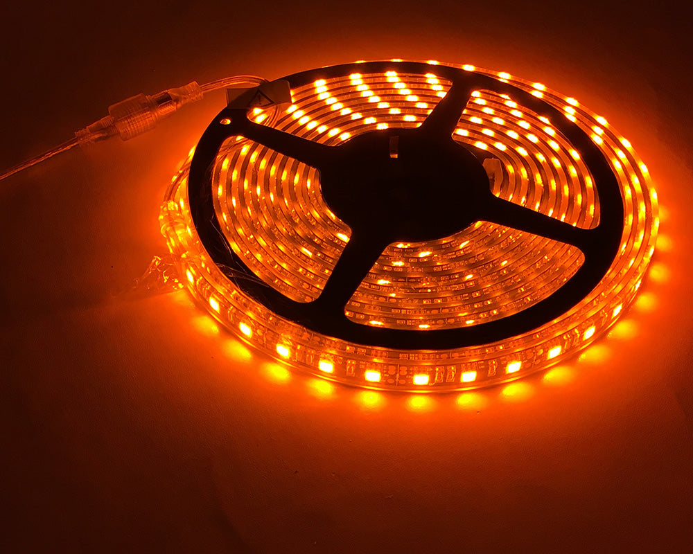 Quake LED Auxiliary Light LED Light Strip 16 Feet Amber - QSL749 - Quake LED