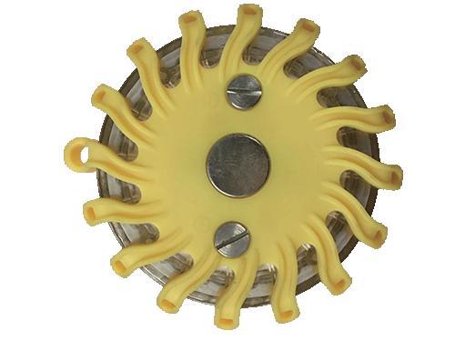 Quake LED Emergency Vehicle Light Relay LED Roadside Emergency Beacon 9 Patterns Yellow - QBB445 - Quake LED
