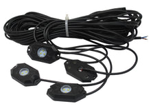Load image into Gallery viewer, Quake LED Underbody Light Kit LED Rock Lights 4 Pods Kit White - QTL441 - Quake LED