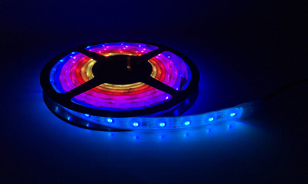 Quake LED Auxiliary Light LED Strip Light HD RGB 16 Feet No Controller - QSL491 - Quake LED