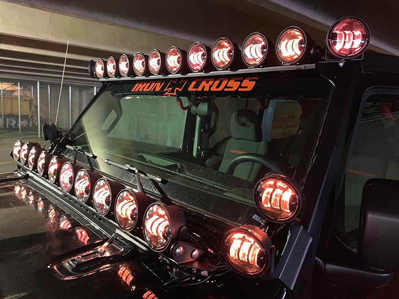 Quake LED Light Bar Mounting Kit Light Bar Mounting Kit - QLB984 - Quake LED