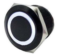 Load image into Gallery viewer, Quake LED Accessory Light Switch On/Off Flush Mount Switches 5 Pin 5 Amp Black/White - QRS720 - Quake LED