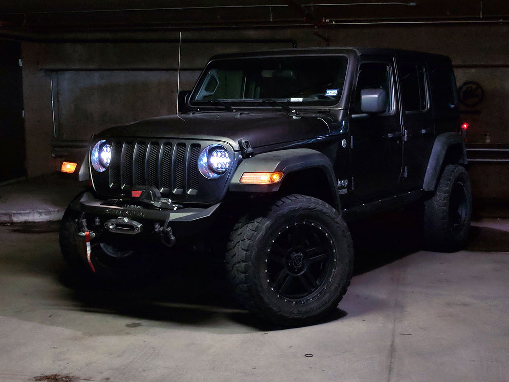 Quake LED Headlight Quake LED RGB Accent JL Head Lights Quad Lock interlock Compatible - QTE903 - Quake LED