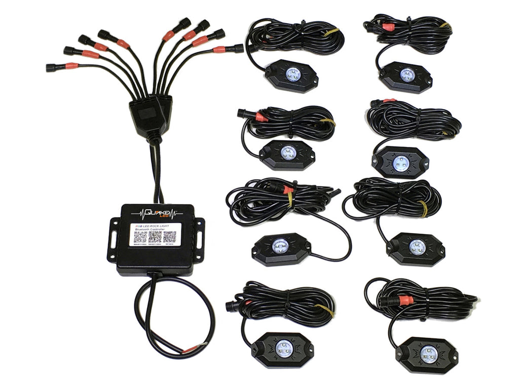 Quake LED Underbody Light Kit Quake LED Rock Light Kits bring you light when you need it most - QTL767 - Quake LED