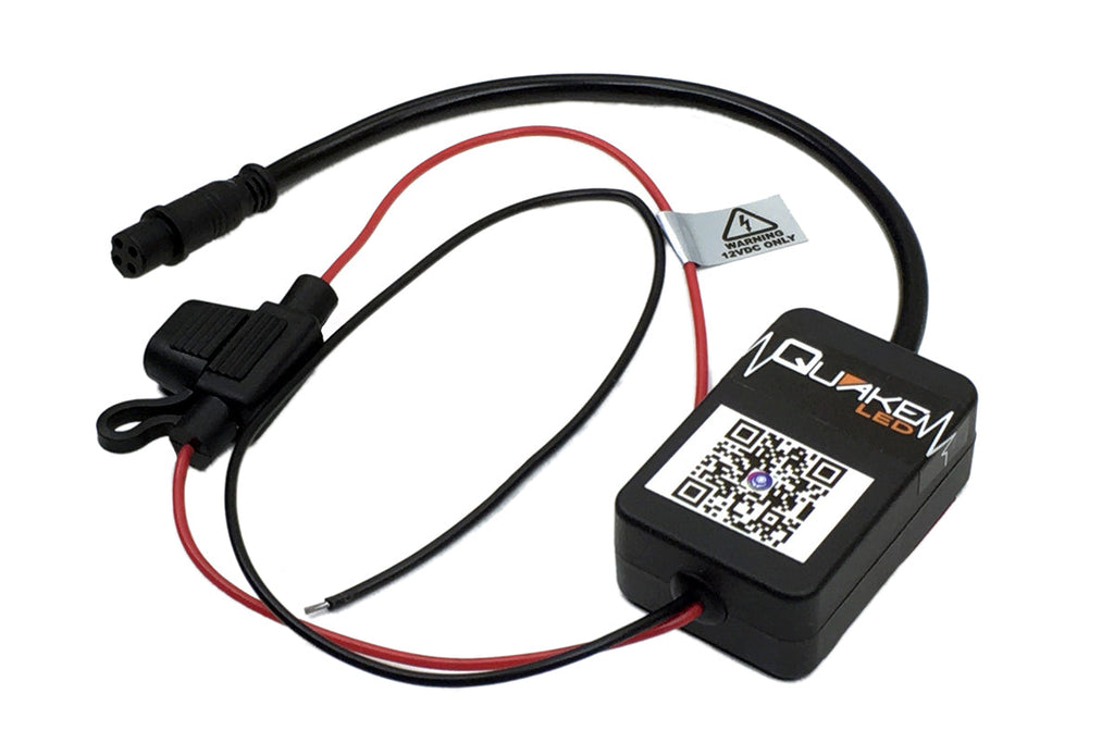 Quake LED Accessory Light Controller Kit RGB Bluetooth Controller for all RGB Accent Lights (not HD RGB) - QW837 - Quake LED